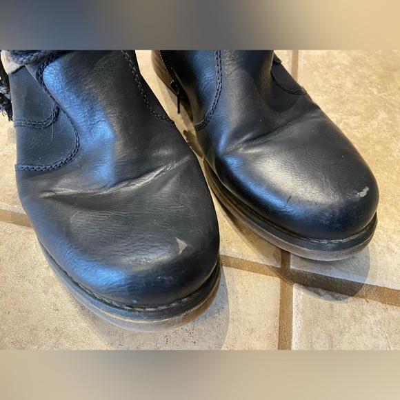 Rieker lined winter black bootie. Size 40 - Picture 5 of 6